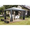 Sojag Monteserra gazebo 10’x12’ -Light Grey 500-9166842